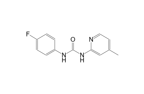 urea, N-(4-fluorophenyl)-N'-(4-methyl-2-pyridinyl)-