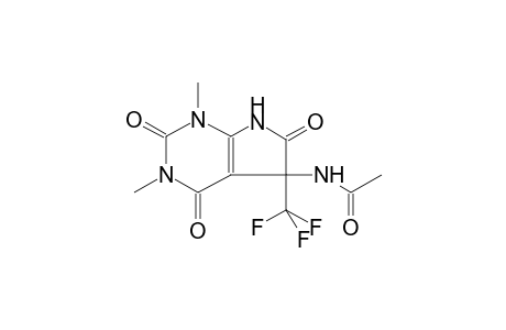 N-[1,3-dimethyl-2,4,6-trioxo-5-(trifluoromethyl)-2,3,4,5,6,7-hexahydro-1H-pyrrolo[2,3-d]pyrimidin-5-yl]acetamide