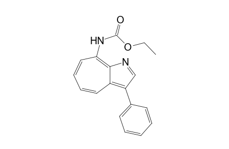 Ethyl (3-phenyl-1-azaazulen-8-yl)aminocarboxylate