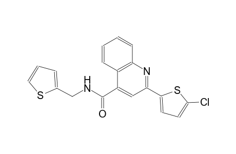 2-(5-chloro-2-thienyl)-N-(2-thienylmethyl)-4-quinolinecarboxamide