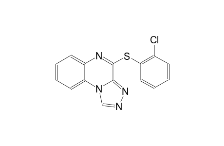 [1,2,4]triazolo[4,3-a]quinoxaline, 4-[(2-chlorophenyl)thio]-