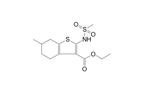 ethyl 6-methyl-2-[(methylsulfonyl)amino]-4,5,6,7-tetrahydro-1-benzothiophene-3-carboxylate