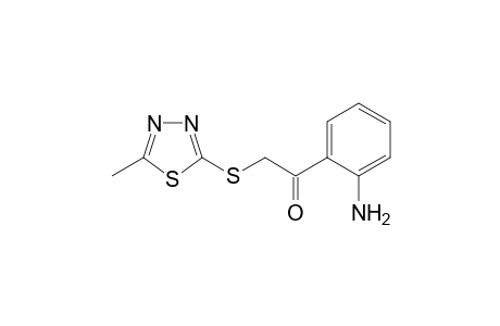 1-(2-Aminophenyl)-2-[(5-methyl-1,3,4-thiadiazol-2-yl)sulfanyl]ethanone