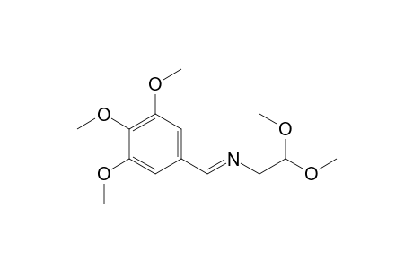 2,2-Dimethoxy-N-[(3',4',5'-trimethoxyphenyl)methylene]ethylamine