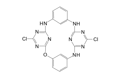 Oxotriazacalix[2]arene[2](chloro)triazine