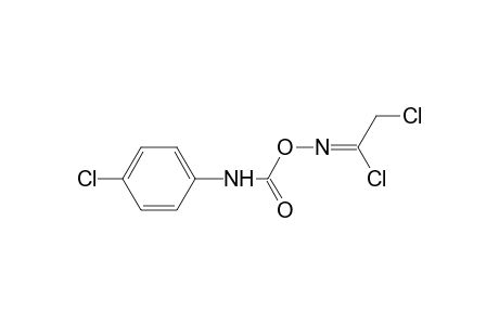Ethanimidoyl chloride, 2-chloro-N-[[[(4-chlorophenyl)amino]carbonyl]oxy]-