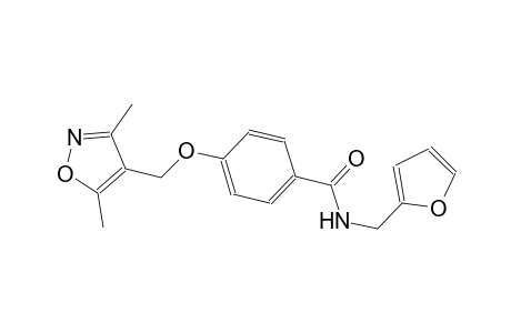 benzamide, 4-[(3,5-dimethyl-4-isoxazolyl)methoxy]-N-(2-furanylmethyl)-
