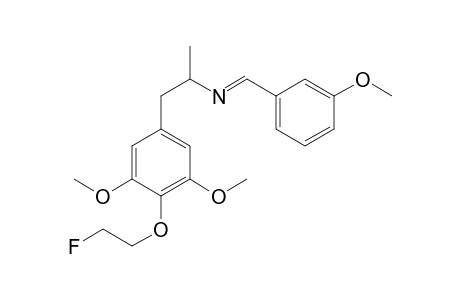 N-(1-(4-(2-Fluoroethoxy)-3,5-dimethoxyphenyl)propan-2-yl)-1-(3-methoxyphenyl)methanimine