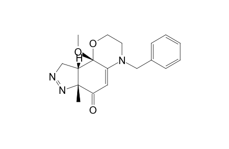 4-BENZYL-9B-METHOXY-6A-METHYL-2,3,9A,9B-TETRAHYDRO-9H-PYRAZOLO-[3,4-H]-1,4-BENZOXAZIN-6(6AH)-ONE