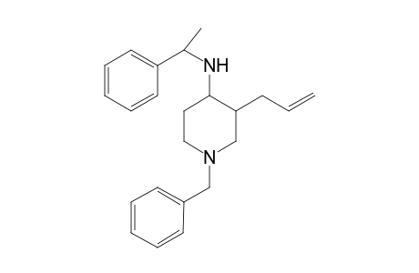 3-Allyl-1-benzyl-4-(1-phenyl-(1R)-ethylamino)piperidine