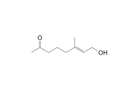 (E)-8-hydroxy-6-methyl-oct-6-en-2-one