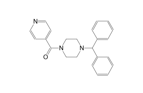 1-benzhydryl-4-isonicotinoylpiperazine