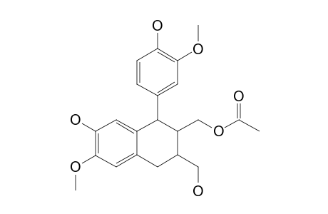 (+)-9-ACETOXY-ISOLARICIRESINOL