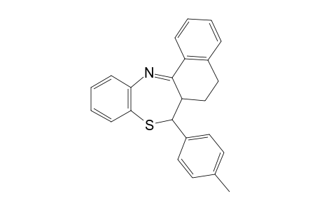 5,6,6a,7-tetrahydro-7-p-tolylbenzo[b]naphtho[1,2-e][1,4]thiazepine