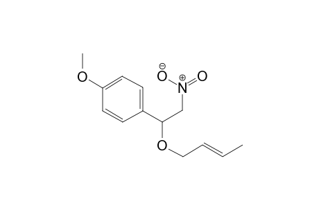 1-(trans-2-Butenyloxy)-1-(4-methoxyphenyl)-2-nitroethane