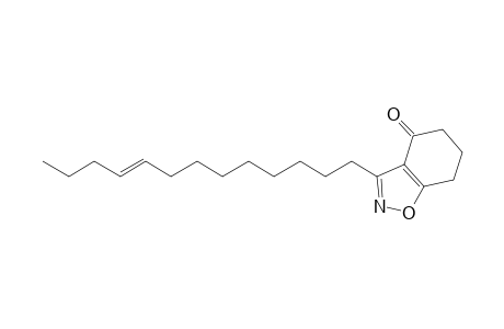 1,2-Benzisoxazol-4(5H)-one, 6,7-dihydro-3-(9-tridecenyl)-, (E)-