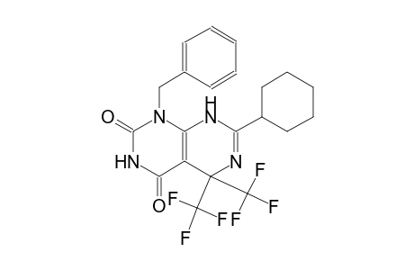 1-benzyl-7-cyclohexyl-5,5-bis(trifluoromethyl)-5,8-dihydropyrimido[4,5-d]pyrimidine-2,4(1H,3H)-dione