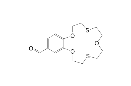 7,13-Dithia-1,4,10-trioxa-2,3-(3'-formylbenzo)cyclotetradec-2-ene