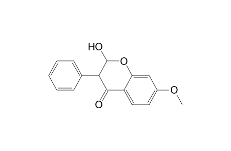 2-Hydroxy-7-methoxy-3-phenylchroman-4-one