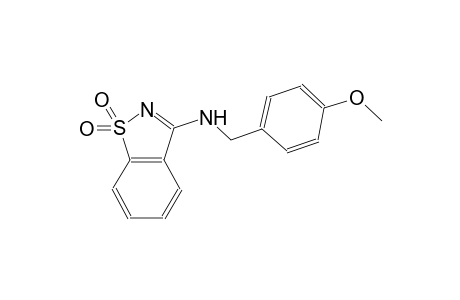 N-(4-methoxybenzyl)-1,2-benzisothiazol-3-amine 1,1-dioxide