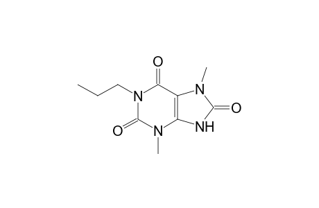 3,7-Dimethyl-1-propyl-9H-purine-2,6,8-trione