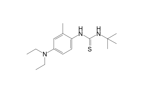 1-tert-butyl-3-[4-(diethylamino)-o-tolyl]-2-thiourea