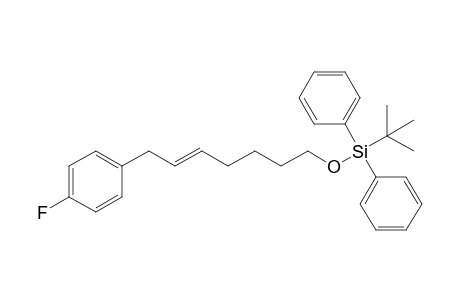 1-[7-(tert-Butyldiphenylsilyloxy)hept-2-en-1-yl]-4-fluorobenzene
