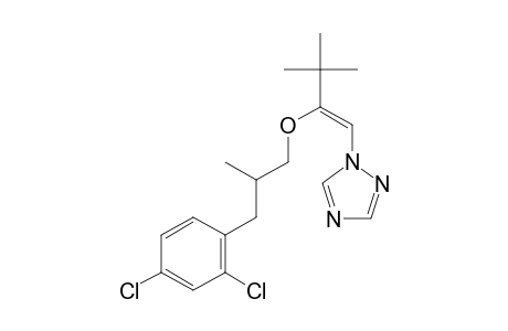 3,3-Dimethyl-2-[2-methyl-3-(2,4-dichloro-phenyl)-propoxy]-1,2,4-triazole-1-butene