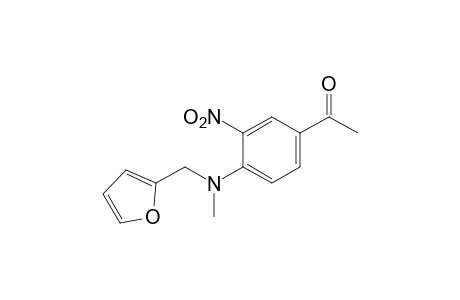 4'-(furfurylmethylamino)-3'-nitroacetophenone