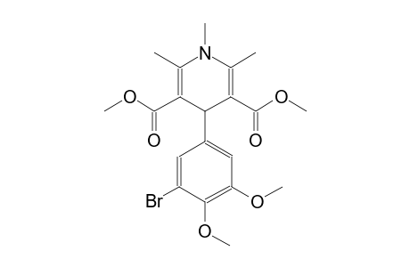 4-(3-bromo-4,5-dimethoxy-phenyl)-1,2,6-trimethyl-4H-pyridine-3,5-dicarboxylic acid dimethyl ester