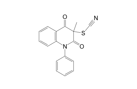 1,2,3,4-Tetrahydro-3-methyl-2,4-dioxo-1-phenylquinolin-3-yl Thiocyanate