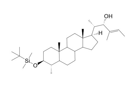 4a,23,24-trimethyl-3b-dime-t-bu-sio-chol-23(E)ene-22(R)-ol