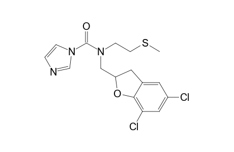 1H-Imidazole-1-carboxamide, N-[(5,7-dichloro-2,3-dihydro-2-benzofuranyl)methyl]-N-[2-(methylthio)ethyl]-