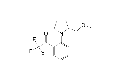 (S)-2,2,2-TRIFLUORO-1-[2-[2-(METHOXY-METHYL)-1-PYRROLIDINYL]-PHENYL]-ETHANONE