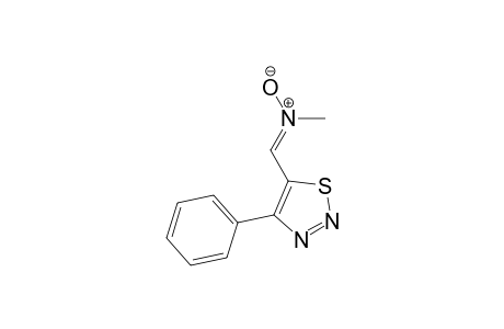 5-[Methyl(oxido)iminomethyl]-4-phenyl-1,2,3-thiadiazole