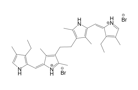 1H-Pyrrole,3,3'-(1,2-Ethanediyl)bis[2,4-dimethyl-5-[(3-ethyl-4-methyl-2H-pyrrol-2-ylidene)methyl],Dihydrobromide