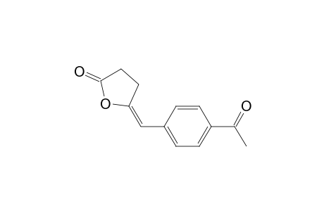 5(E)-[(4-Acetylphenyl)methylidene]tetrahydrofuran-2-one