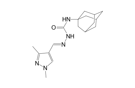 1,3-dimethyl-1H-pyrazole-4-carbaldehyde N-(1-adamantyl)semicarbazone