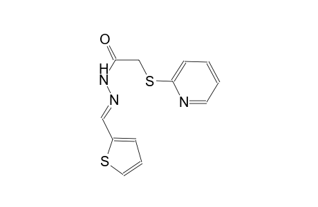 2-(2-pyridinylsulfanyl)-N'-[(E)-2-thienylmethylidene]acetohydrazide