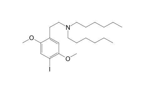N,N-Dihexyl-2,5-dimethoxy-4-iodophenethylamine