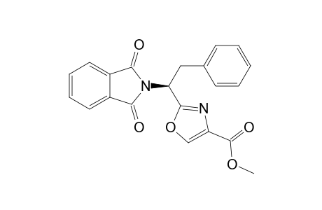 METHYL-(S)-2-(2-PHENYL-1-PHTHALIMIDOETHYL)-OXAZOLE-4-CARBOXYLATE