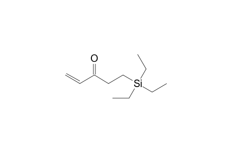 1-Penten-3-one, 5-(triethylsilyl)-