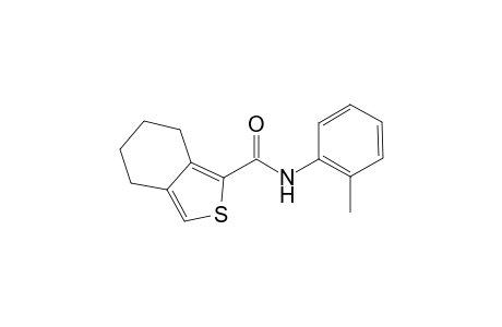4,5,6,7-Tetrahydro-benzo[c]thiophene-1-carboxylic acid o-tolylamide