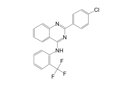 2-(4-chlorophenyl)-N-[2-(trifluoromethyl)phenyl]-4-quinazolinamine