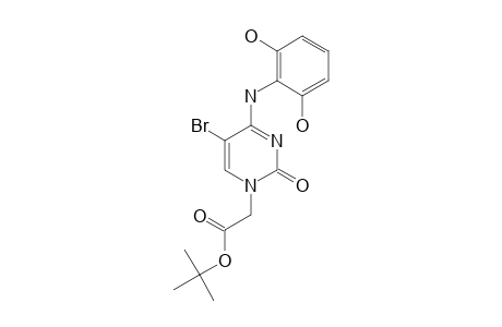 5-BROMO-(2,6-DIHYDROXYPHENYL)-N-(1)-(TERT.-BUTOXYCARBONYLMETHYL)-CYTOSINE
