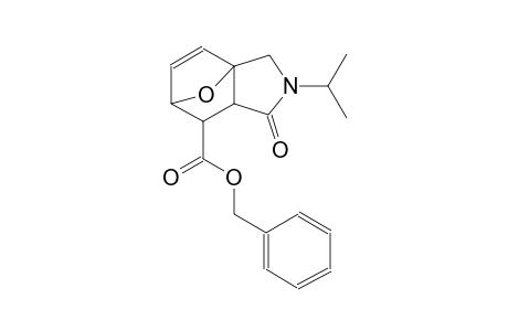 benzyl 3-isopropyl-4-oxo-10-oxa-3-azatricyclo[5.2.1.0~1,5~]dec-8-ene-6-carboxylate