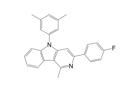 5-(3,5-dimethylphenyl)-3-(4-fluorophenyl)-1-methyl-5H-pyrido[4,3-b]indole