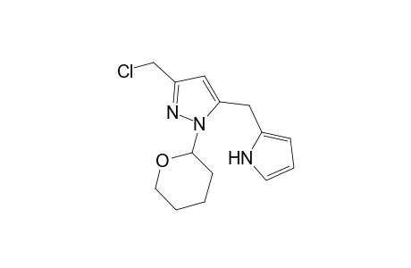 3-(Chloromethyl)-5-(1H-pyrrol-2'-ylmethyl)-1-(tetrahydropyran-2"-yl)-pyrazole