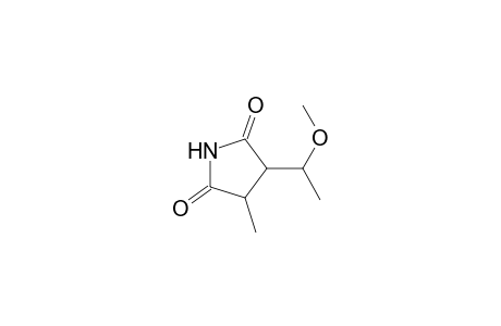 2,5-Pyrrolidinedione, 3-(1-methoxyethyl)-4-methyl-