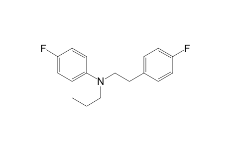 4-Fluoro-N-[2-(4-fluorophenyl)ethyl]-N-propylaniline